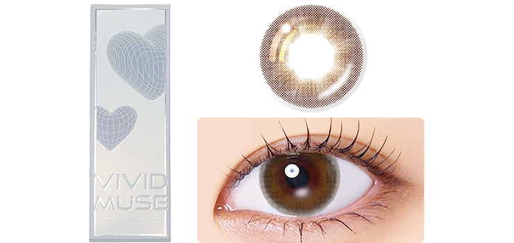 WAVEワンデー リング ヴィヴィットミューズ ダークアンバー 10枚入り(×2箱)