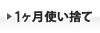 1ヶ月使い捨て