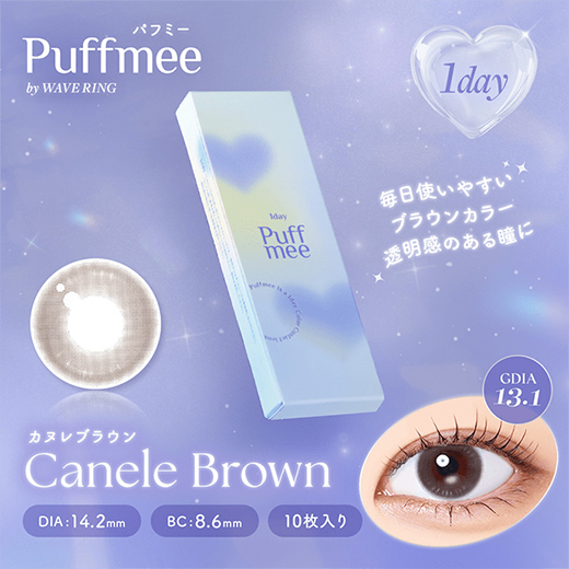パフミーワンデー カヌレブラウン 10枚入り（×6箱）