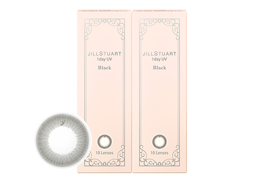 ジルスチュアートワンデー UV ブラック 10枚入り(×2箱)
